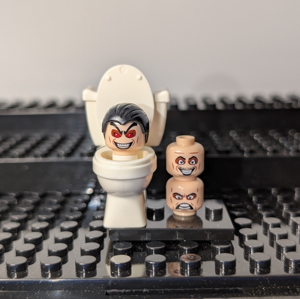Skibidi Toilet Minifigure- Building Block Toy Camera Man Enemy